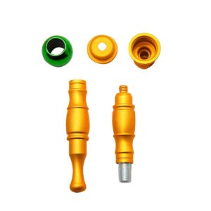 Bamboo Matte Stem Metal Pipe | Pot Pipes For Sale | Free NZ Shipping