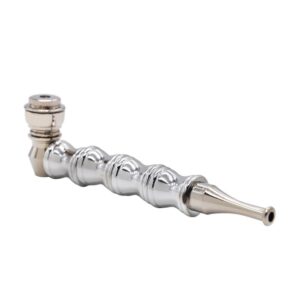 Bamboo Grip Metal Weed Pipe | Pot Pipes For Sale | Free NZ Shipping