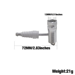 Spark Plug Creative Metal Pipe/Weed Pipes For Sale | Free NZ Shipping