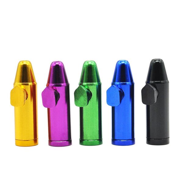 Bullet Smoke Metal Pipe | Weed Pipes For Sale | Free NZ Shipping
