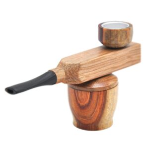 Barrel Storage Wooden Pipe | Weed Bowls For Sale | Free NZ Shipping