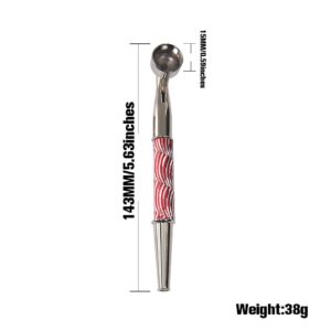 Wavy Stripe Metal Pot Pipe Cap | Weed Pipes For Sale | Free NZ Shipping