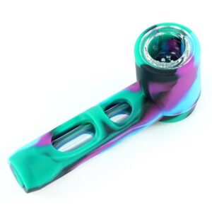 Mixed Color Silicone Hand Weed Pipe For Sale | Free NZ Shipping