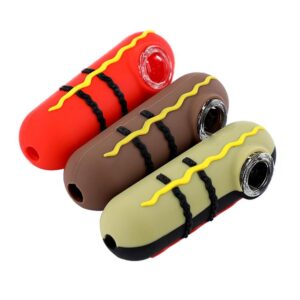 Sausage Silicone Hand Pipe | Weed Bowls For Sale | Free NZ Shipping