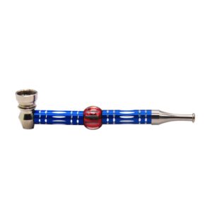 Detachable Stripe Metal Pipe | Weed Pipes For Sale | Free NZ Shipping