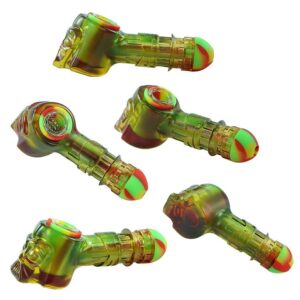 Samurai Resin Silicone Pot Pipe/Weed Bowls For Sale | Free NZ Shipping
