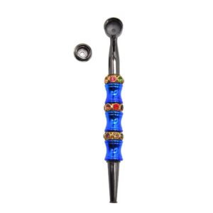 Bamboo Stem Metal Pot Pipe | Smoking Pipes For Sale | Free NZ Shipping