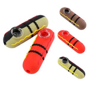 Sausage Silicone Hand Pipe | Weed Bowls For Sale | Free NZ Shipping