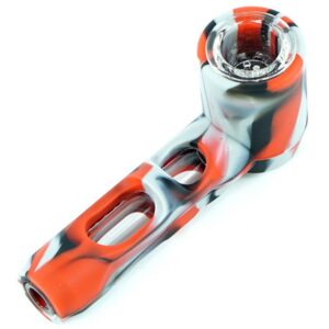 Mixed Color Silicone Hand Weed Pipe For Sale | Free NZ Shipping