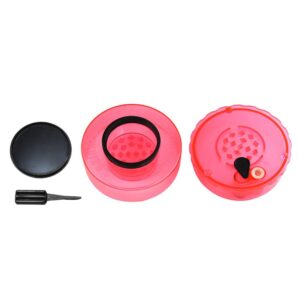 Mini Plastic Weed/Herb Grinder 2 Layer For Sale | Free NZ Shipping