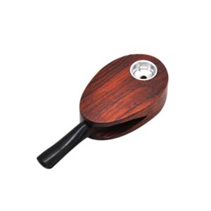 Oval Smoking Wooden Pipe | Smoking Pipes For Sale | Free NZ Shipping