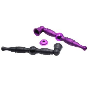 Bamboo Matte Stem Metal Pipe | Pot Pipes For Sale | Free NZ Shipping