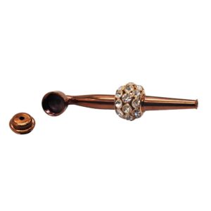 Diamond Metal Weed Pipe Cap | Pot Pipes For Sale | Free NZ Shipping