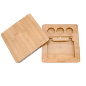Bamboo Multi Functional Rolling Tray For Sale | Free NZ Shipping