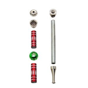 Detachable Stripe Metal Pipe | Weed Pipes For Sale | Free NZ Shipping