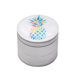Pineapple Zinc Alloy Herb Grinder 4 Layer For Sale | Free NZ Shipping