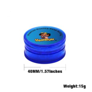 Honepuff Plastic Smoke Weed Grinder 2 Layer For Sale | Free NZ Shipping