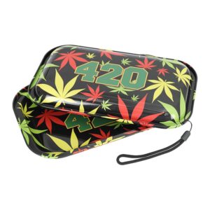 Tinplate Portable Multi Pattern Cigarette Rolling Tray | Free NZ Shipping