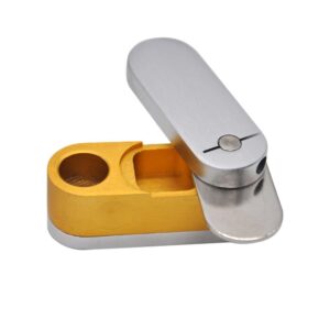 Rotary Portable Metal Pipe | Weed Pipes For Sale | Free NZ Shipping