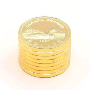 Canadian Dollar Metal Weed Grinder 3 Layer For Sale | Free NZ Shipping