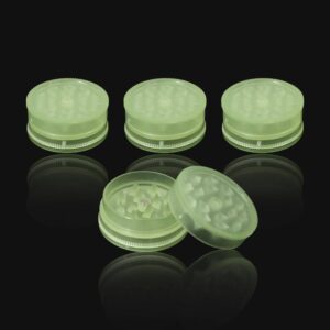Luminous Plastic 2 Layer Herb/Weed Grinder For Sale | Free NZ Shipping