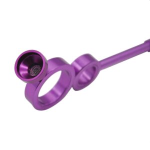 Creative Two Ring Weed Pipe | Pot Pipes For Sale | Free NZ Shipping