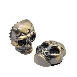 Skull Shape 2 Layer Metal Weed/Herb Grinder For Sale | Free NZ Shipping