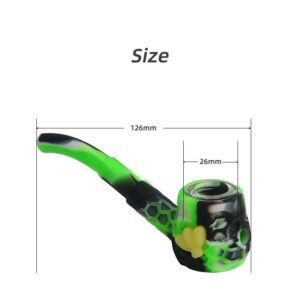 Camouflage Silicone Sherlock/Gandalf Pipe For Sale | Free NZ Shipping