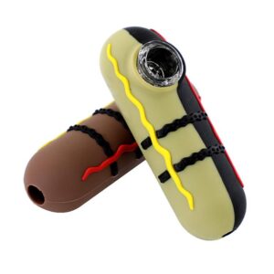 Sausage Silicone Hand Pipe | Weed Bowls For Sale | Free NZ Shipping