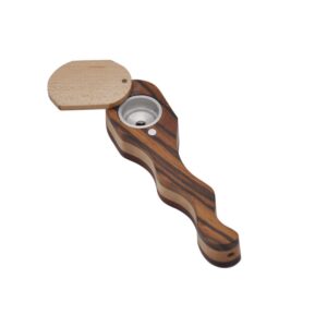 Sliding Cover Portable Wood Pipe | Pot Pipes For Sale | Free NZ Shipping