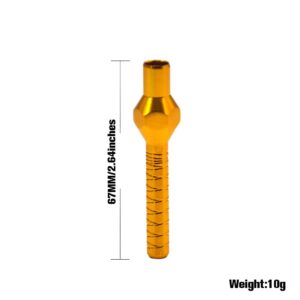 Portable Metal One Hitter Pipe | Chillums For Sale | Free NZ Shipping