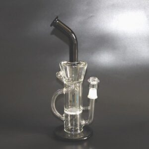 13" Honeycomb Perc Recycler Glass Water Bong For Sale | Free NZ Shipping