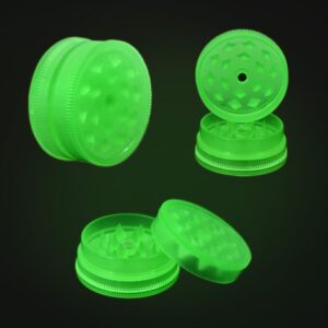 Luminous Plastic 2 Layer Herb/Weed Grinder For Sale | Free NZ Shipping
