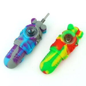 Camouflage Silicone Nectar Collector Pipe For Sale | Free NZ Shipping