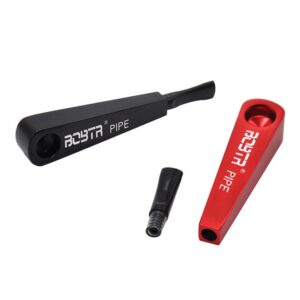 Straight Metal One Hitter Pipe | Chillums For Sale | Free NZ Shipping