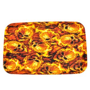 Flame Skull Silicone Cigarette Rolling Tray For Sale | Free NZ Shipping