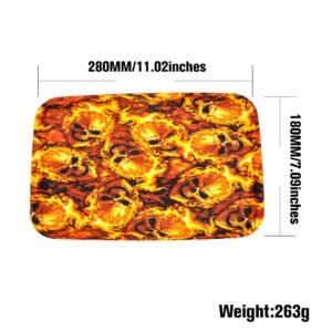 Flame Skull Silicone Cigarette Rolling Tray For Sale | Free NZ Shipping