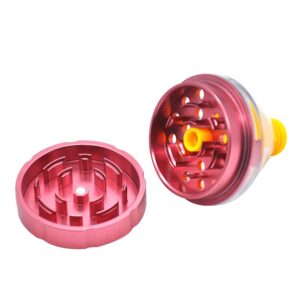 Funnel Aluminum Alloy Weed Grinder 2 Layer For Sale | Free NZ Shipping