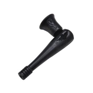 Black Engraving Wooden Pipe | Weed Pipes For Sale | Free NZ Shipping