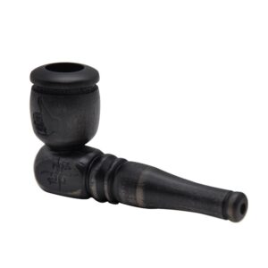 Black Portable Wooden Pipe | Weed Pipes For Sale | Free NZ Shipping