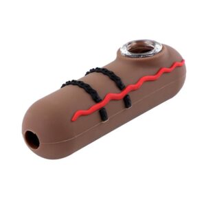 Sausage Silicone Hand Pipe | Weed Bowls For Sale | Free NZ Shipping