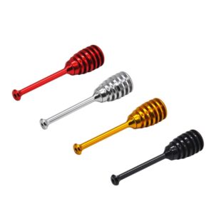 Honey Dipper Metal Pot Pipe | Weed Pipes For Sale | Free NZ Shipping