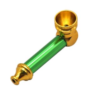 Mini Golden Metal Pot Pipe | Smoking Pipes For Sale | Free NZ Shipping