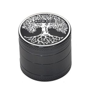 Zinc Alloy Black 4 Layer Weed/Herb Grinder For Sale | Free NZ Shipping