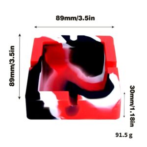 Creative Painting Silicone Cigarette Ashtray For Sale | Free NZ Shipping