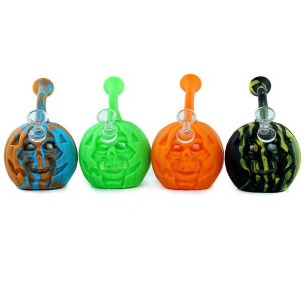Pumpkin Bottle Silicone Dab Rig For Sale For Wax | Free NZ Shipping