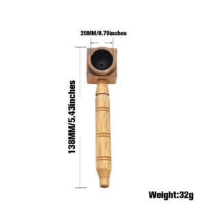 Square Smoking Wooden Pipe | Pot Pipes For Sale | Free NZ Shipping