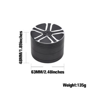 Rim Aluminum Alloy Herb Grinder 4 Layer For Sale | Free NZ Shipping