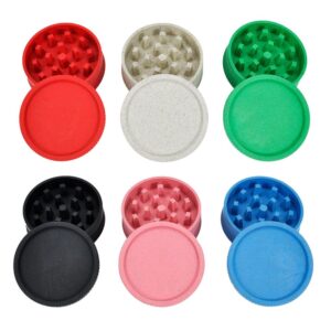 Degradable Plastic 2 Layer Herb Grinder For Sale | Free NZ Shipping