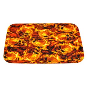 Flame Skull Silicone Cigarette Rolling Tray For Sale | Free NZ Shipping
